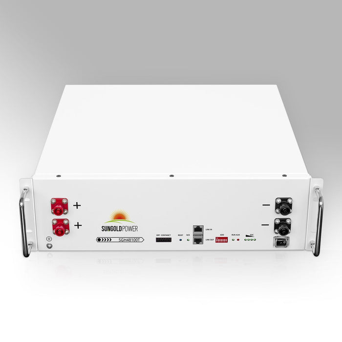 SunGoldPower 4X SGH48100T Server Rack 48V 100AH Lithium Battery Self-Heating