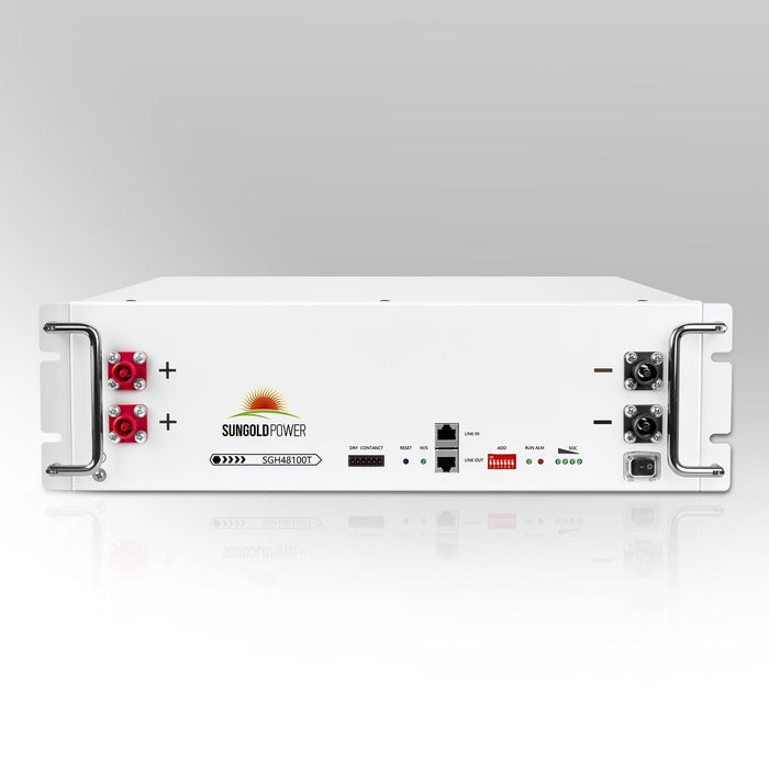SunGoldPower 2X SGH48100T Server Rack 48V 100AH Lithium Battery Self-Heating