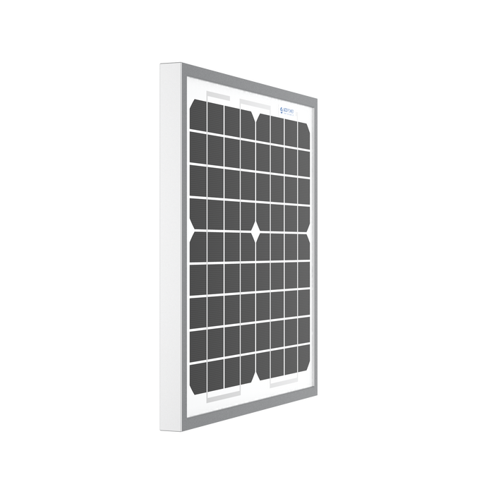 ACOPOWER 10W Mono Solar Panel for 12V Battery Charging RV Boat, Off Grid