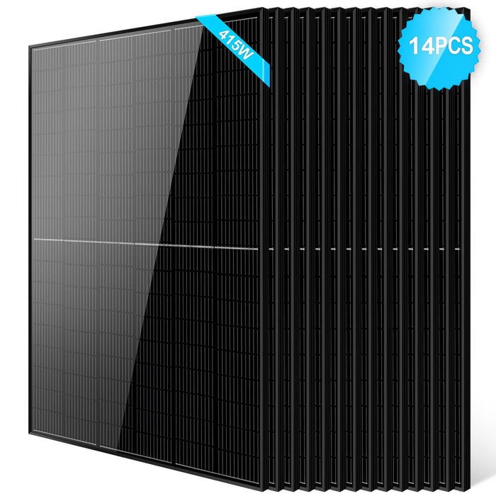 SunGoldPower 415W Mono Black PERC Solar Panel