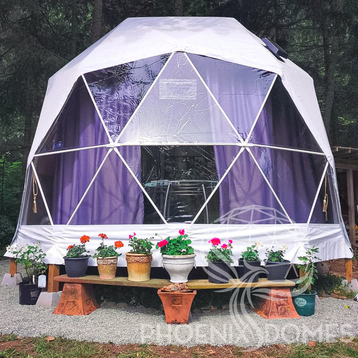Phoenix Domes 4-Season Deluxe Glamping Package Dome | 16' (5M)