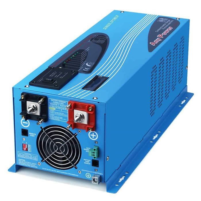 SunGoldPower 2000W DC 12V Pure Sine Wave Inverter With Charger