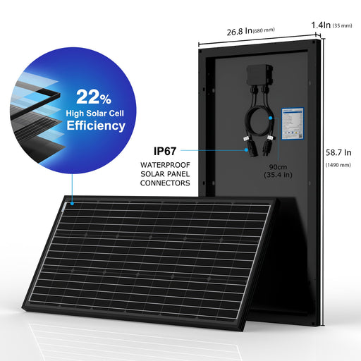  ACOPOWER Solar Panels HY-SPKM-4x200W60A
