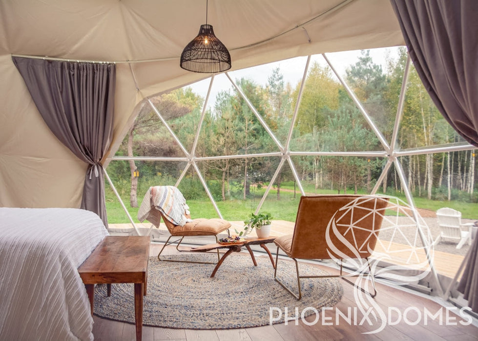 Phoenix Domes 4-Season DELUXE Glamping Package Dome - 23'/7m