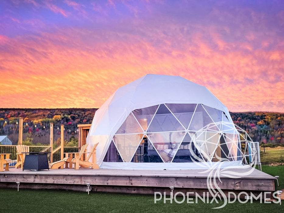 Phoenix Domes 4-Season DELUXE Glamping Package Dome - 23'/7m