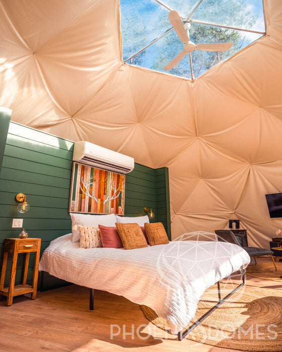 Phoenix Domes 4-Season DELUXE Glamping Package Dome - 26'/8m