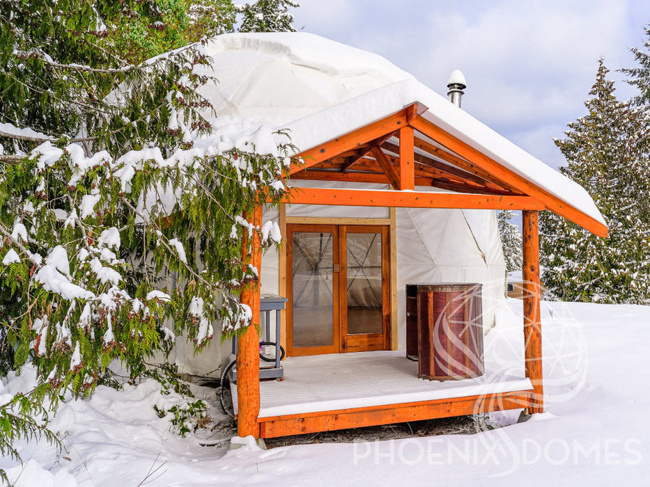 Phoenix Domes 4-Season DELUXE Glamping & Yoga Package Dome - 30'/9m