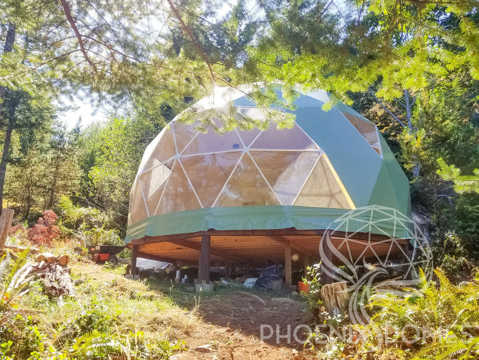 Phoenix Domes 4-Season DELUXE Glamping & Yoga Package Dome - 30'/9m