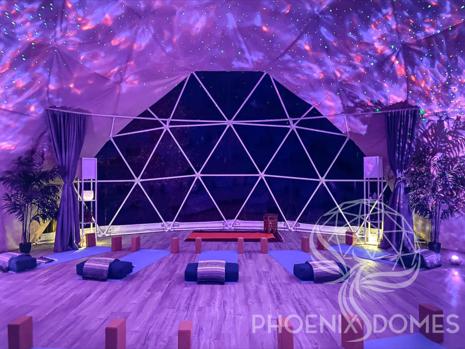 Phoenix Domes 4-Season DELUXE Glamping & Yoga Package Dome - 33'/10m