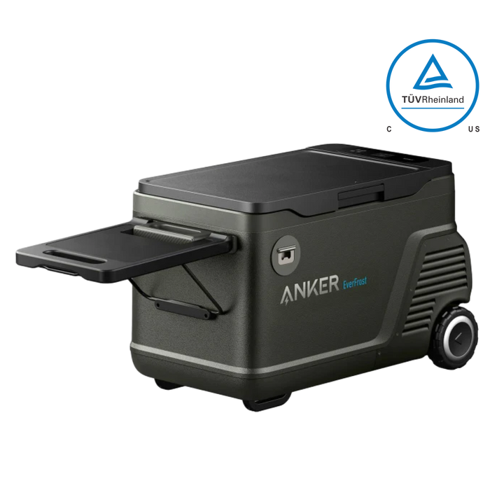 Anker EverFrost Portable Cooler 40 with 299Wh Battery(New), Powered by AC/DC or Solar