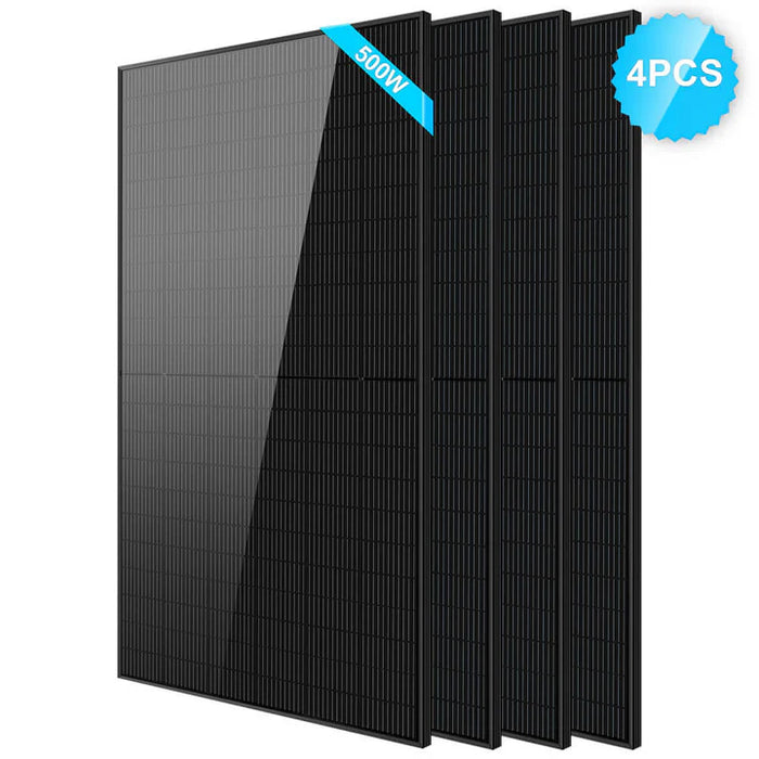 SunGoldPower 500W Mono Black Perc Solar Panel