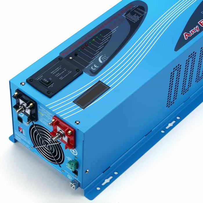 SunGoldPower 2000W DC 12V Pure Sine Wave Inverter With Charger