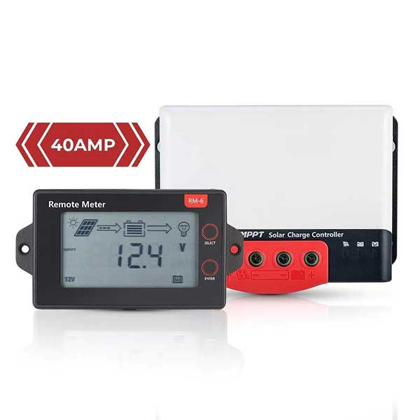 MPPT Solar Charge Controller 40 Amp 12V/24V