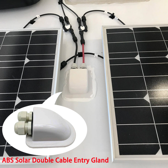 ACOPOWER 500W Mono Solar RV Kits,  40A MPPT Charge Controller (5x100W 40A)