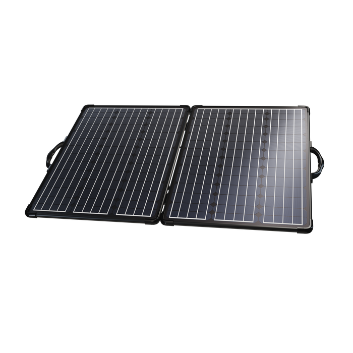 ACOPOWER Plk 120W Portable Solar Panel Kit, Lightweight Briefcase with 20A Charge Controller