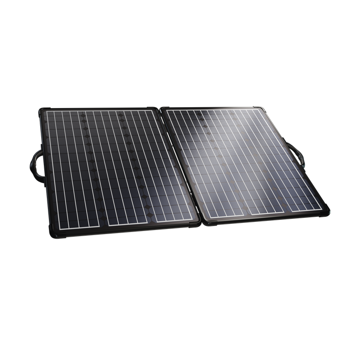 ACOPOWER Plk 120W Portable Solar Panel Kit, Lightweight Briefcase with 20A Charge Controller