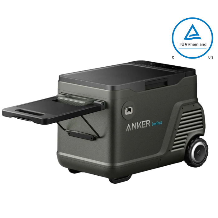 Anker EverFrost Portable Cooler 30 with 299Wh Battery(New), Powered by AC/DC or Solar