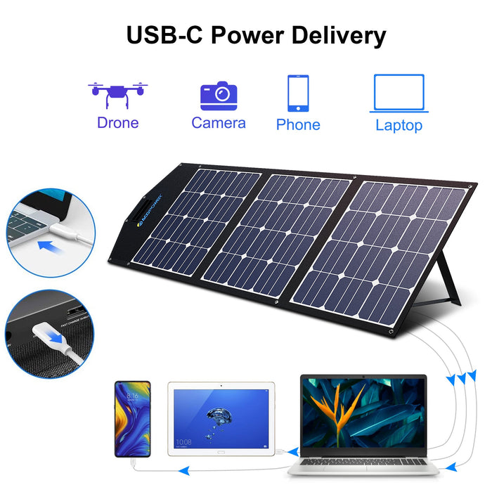   ACOPOWER Foldable Solar Panels HY-LTK-2x120W
