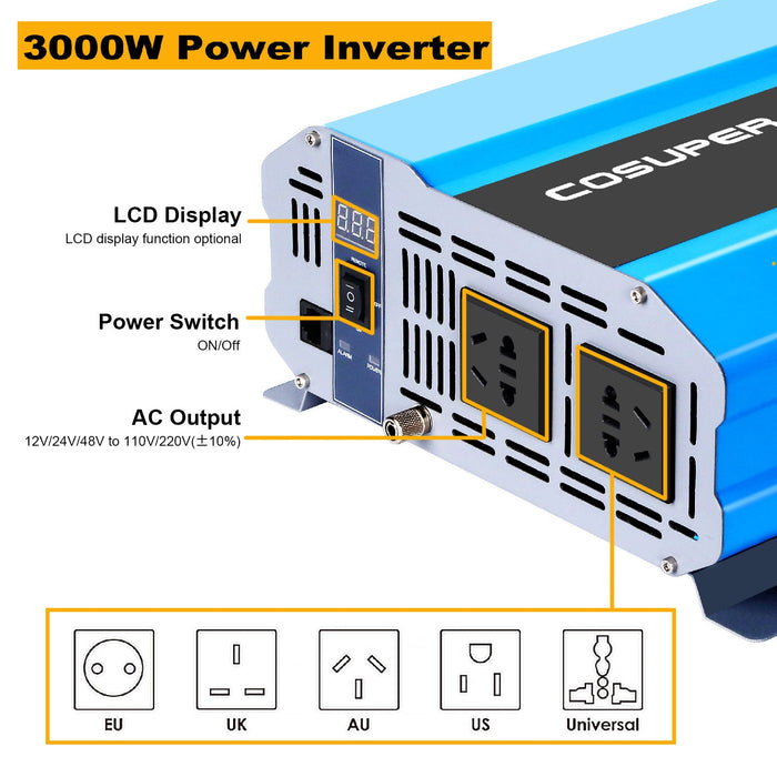  ACOPOWER Solar Panels HY-400AH3KW-400WMB
