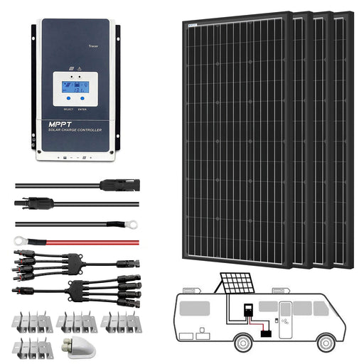  ACOPOWER Solar Panels HY-SPKM-4x200W60A
