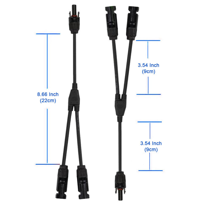 ACOPOWER 500W 12V  Poly Solar RV Kits with 40A MPPT Charge Controller