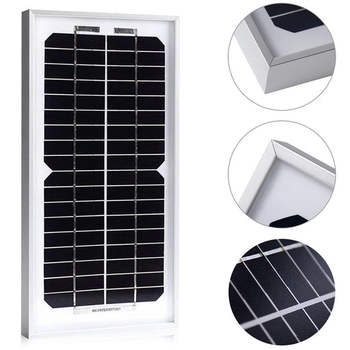 ACOPOWER 5 Watts Mono Solar Panel, 12V -  