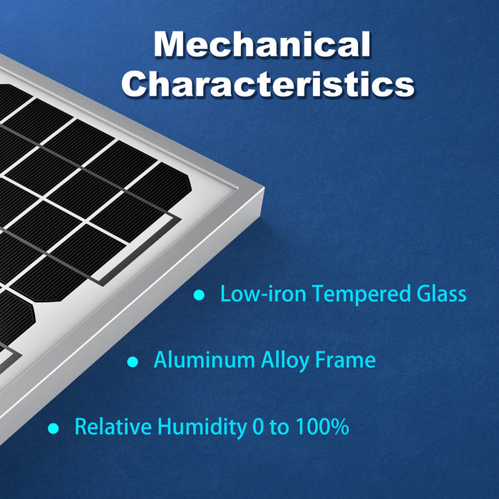 solar panel characteristics 