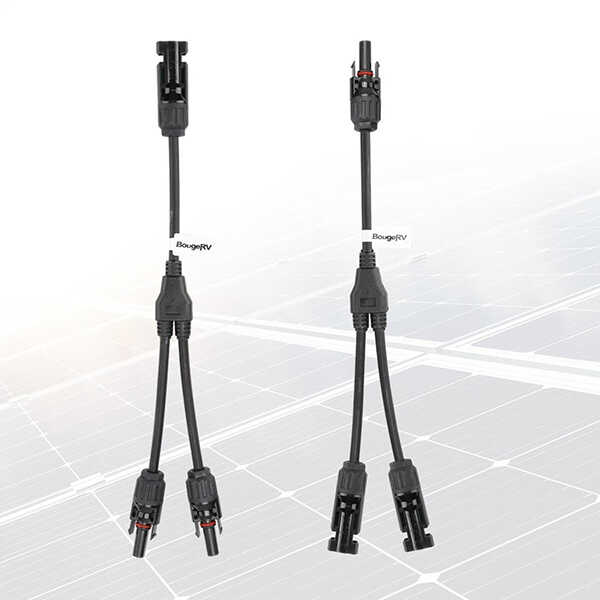 Solar Connectors Y Branch Parallel Adapter Cable Wire