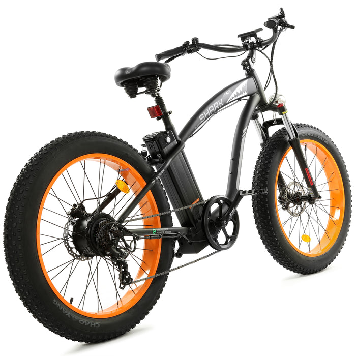 Ecotric Hammer Fat Tire E-Bike - Orange