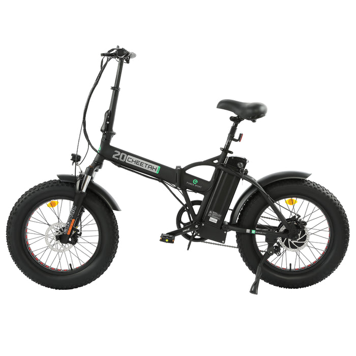 Ecotric 48V Fat Tire Portable and Folding Electric Bike with LCD display