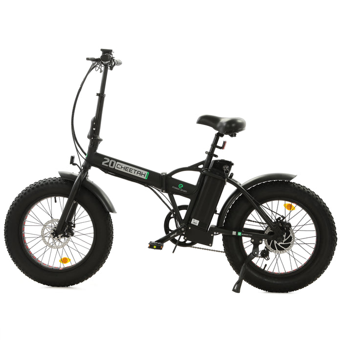 Ecotric 48V Fat Tire Portable and Folding Electric Bike with LCD display