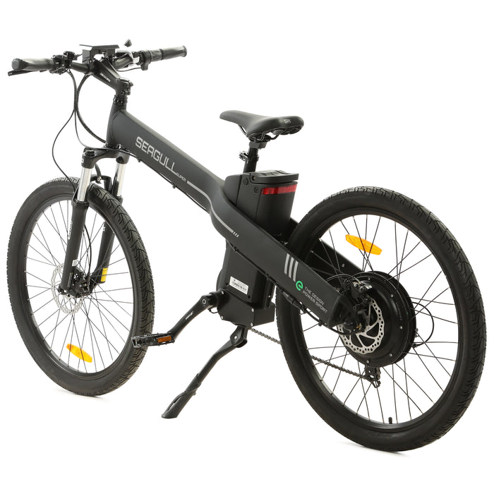 Ecotric Seagull 26" Electric Mountain Bike - Matte Black