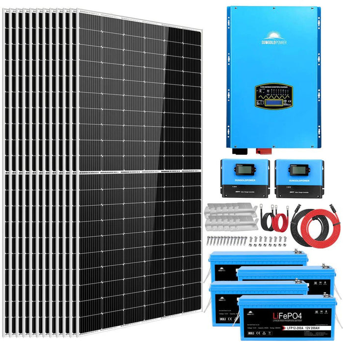   SunGoldPower Complete Solar Kits SGK-12MAX
