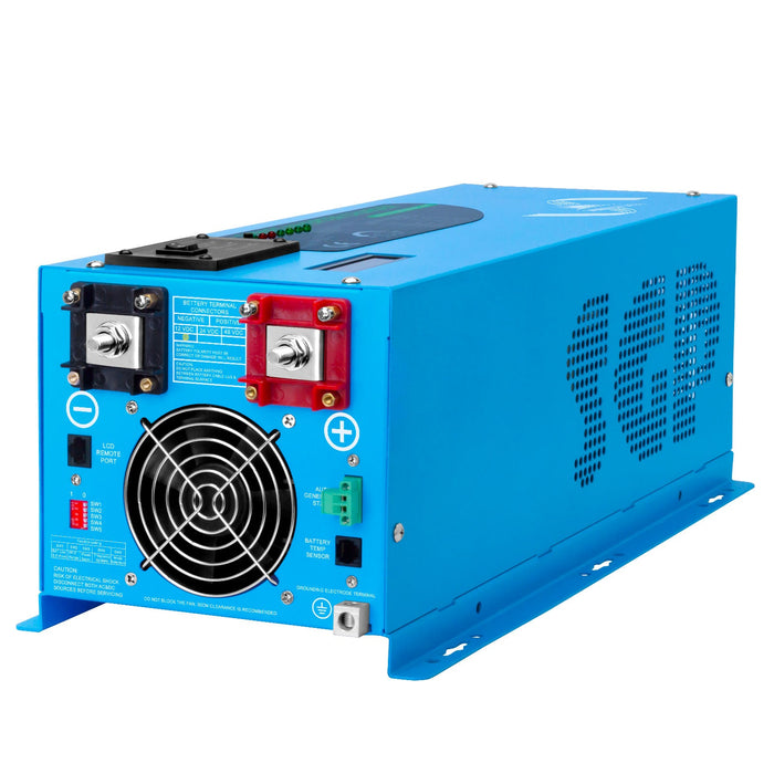 SunGoldPower 2000W DC 12V Pure Sine Wave Inverter With Charger