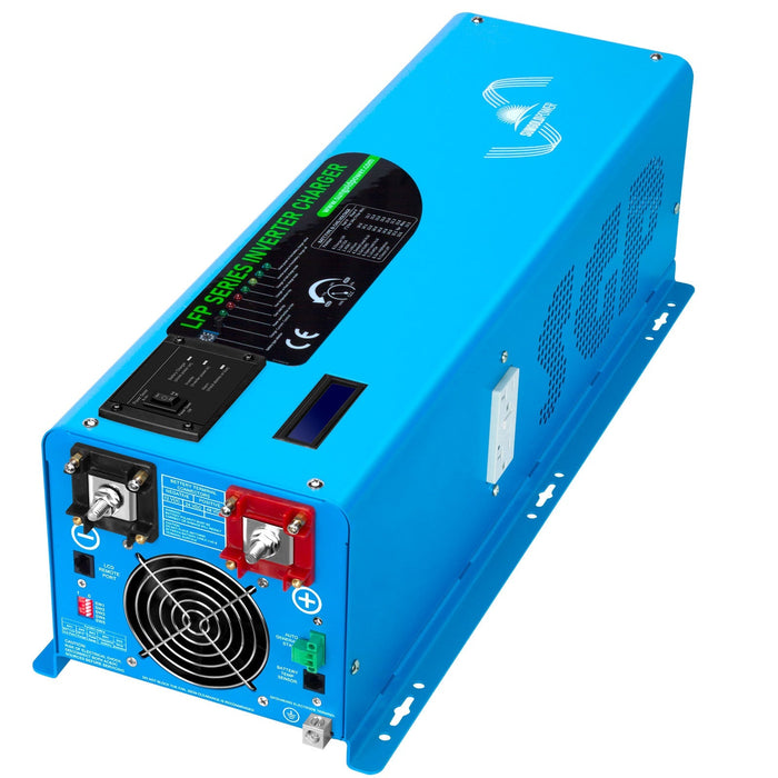 SunGoldPower 4000W DC 12V Pure Sine Split Phase Inverter With Charger