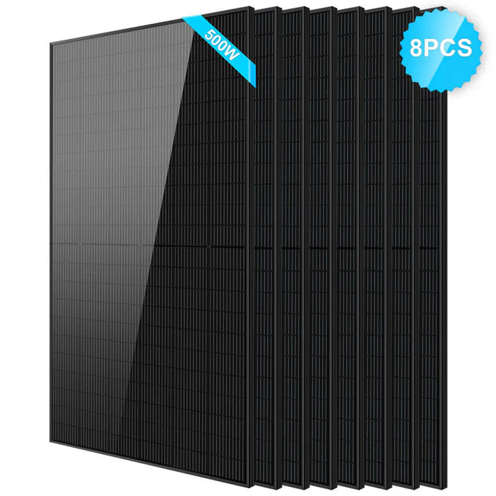 SunGoldPower 500W Mono Black Perc Solar Panel