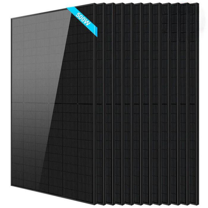 SunGoldPower 500W Mono Black Perc Solar Panel