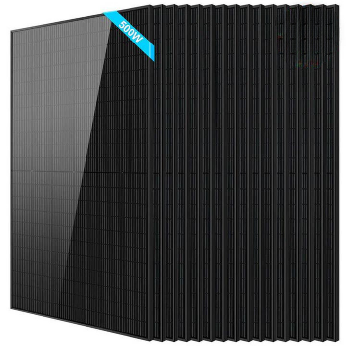 SunGoldPower 500W Mono Black Perc Solar Panel