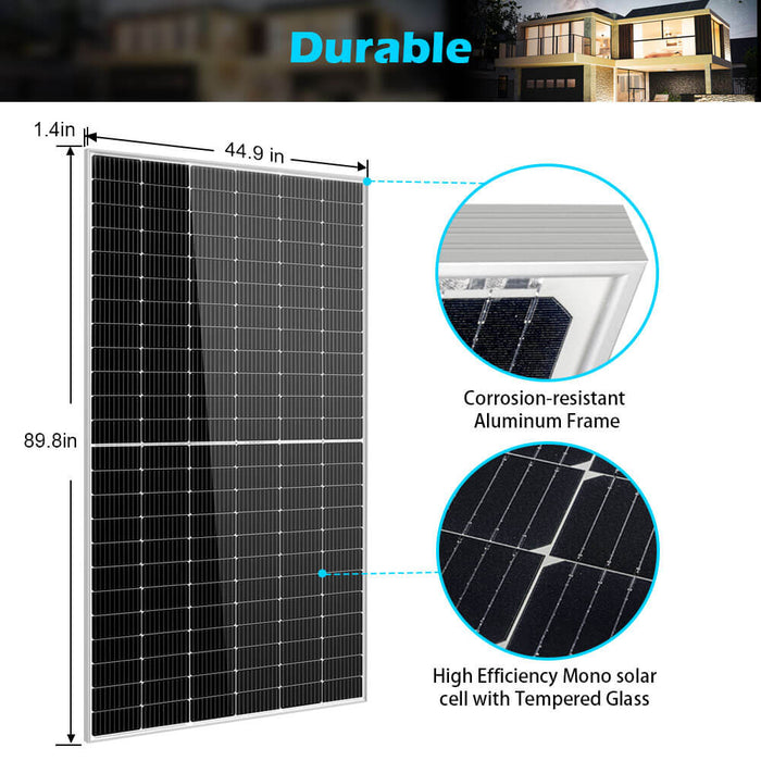 SunGoldPower 550W Mono Perc Solar Panel Full Pallet of 32 Panels