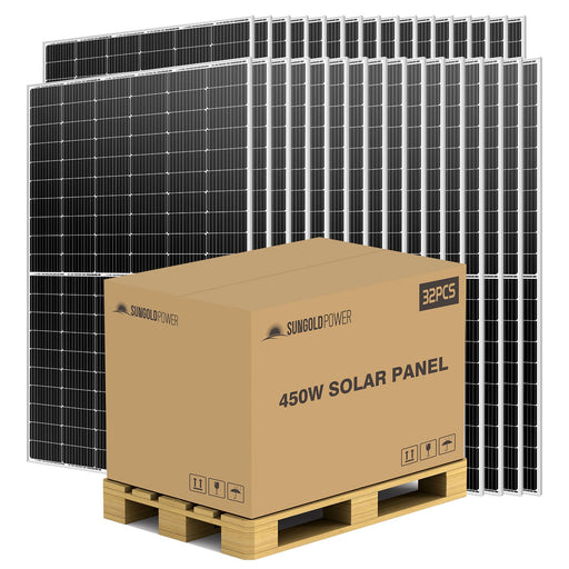  SunGoldPower Solar Panels SP-450WMx32
