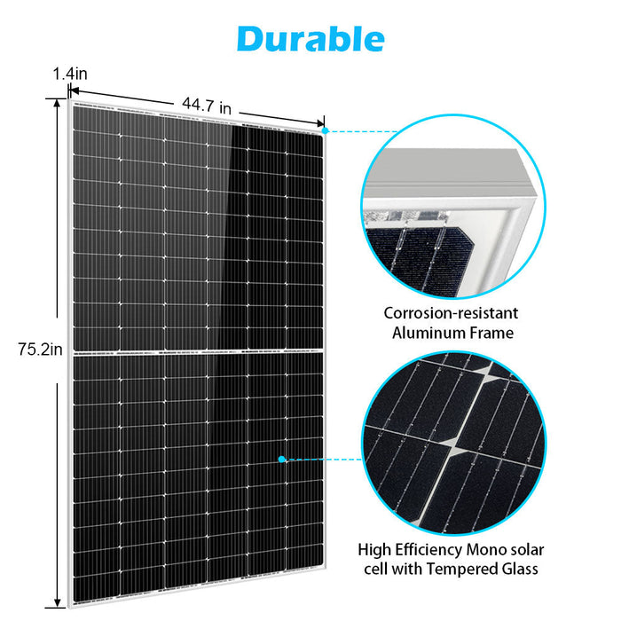 SunGoldPower 450W Mono Perc Solar Panel Full Pallet of 32 Panels