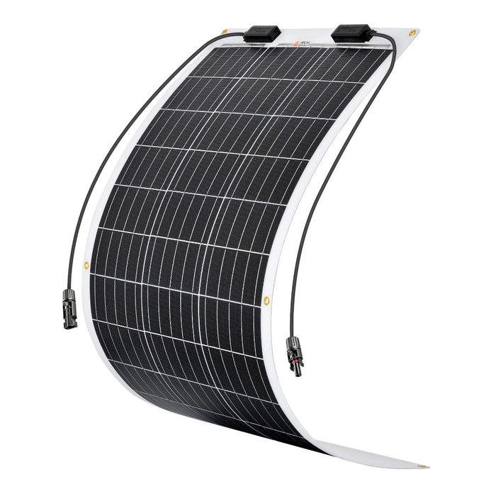 Rich Solar MEGA 100 FLEX | 100 Watt Monocrystalline Solar Panel | Best 12V Flexible Panel for VAN RVs and Off-Grid | High Efficiency