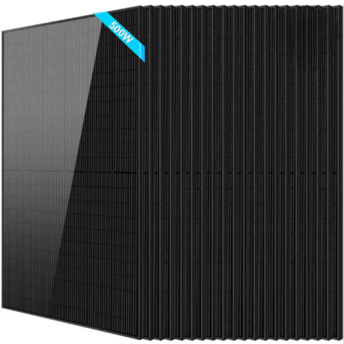 SunGoldPower 500W Mono Black Perc Solar Panel