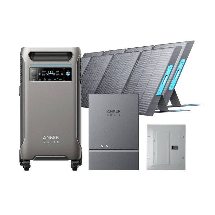 Anker SOLIX F3800 + Smart Home Power Kit + 400W Solar Panel