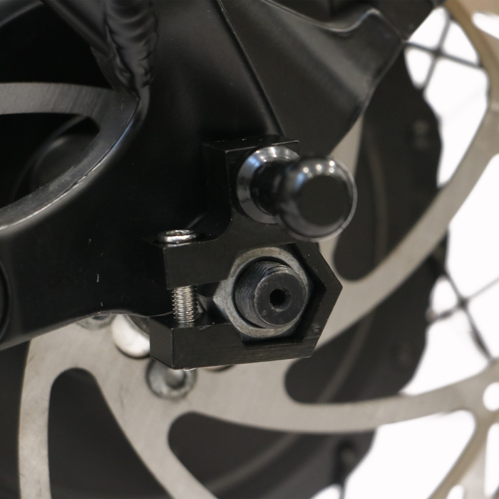 EUNORAU M12 Motor Axle Nut Mount Trailer Hitch Adapter Fit for Hub Motor Ebike