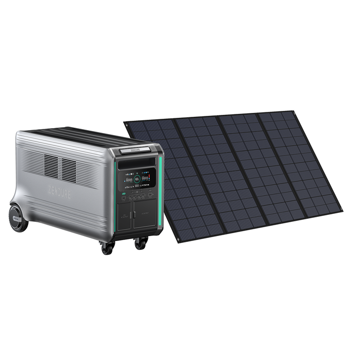 Zendure SuperBase V4600 + 200W Solar Panel*2